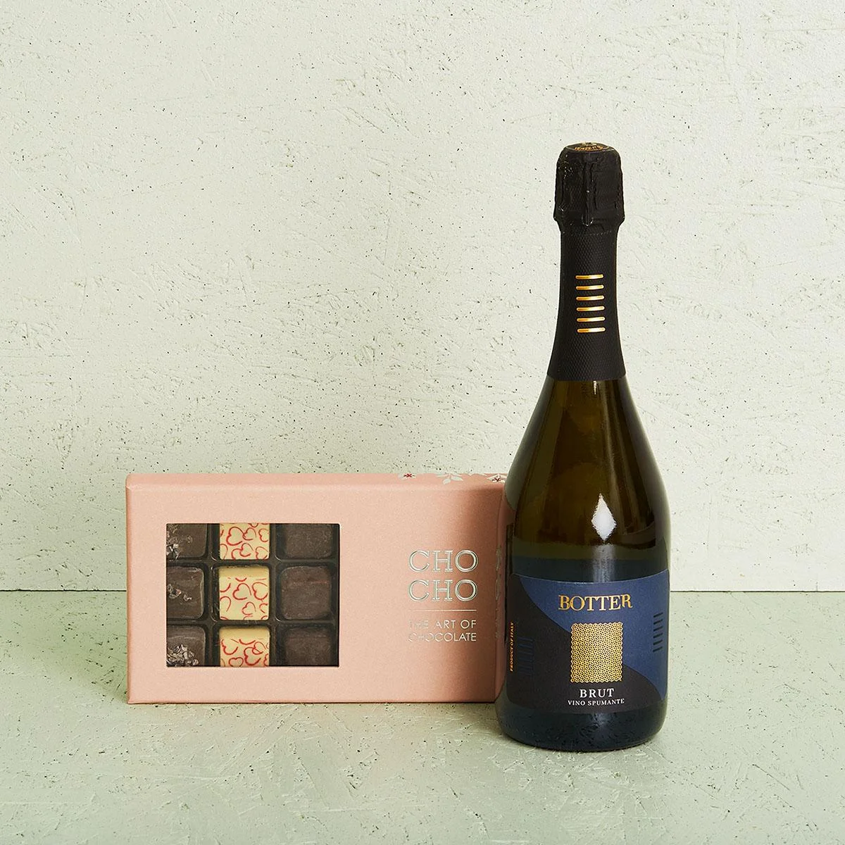 Botter Brut, Vino Spumante med CHO CHO 18 stk.